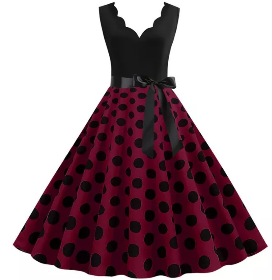 Robe Vintage Pin Up Violette