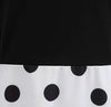 Robe Vintage Pin Up Pois Noirs