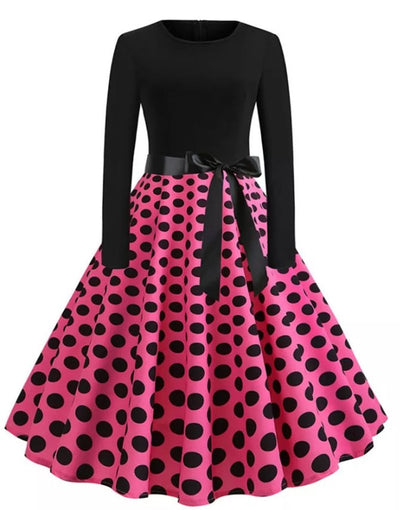 Robe Vintage Pin Up Rose Points