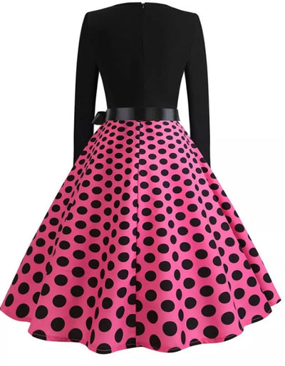 Robe Vintage Pin Up Rose Points