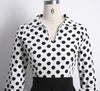 Robe Vintage Pois Noirs