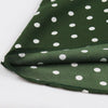 Robe Vintage Pois Verte