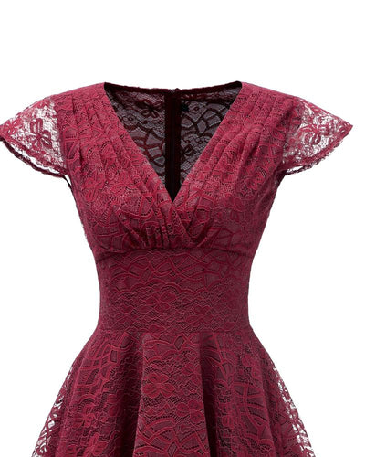 Robe Vintage Récéption Rouge