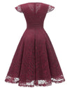 Robe Vintage Récéption Rouge