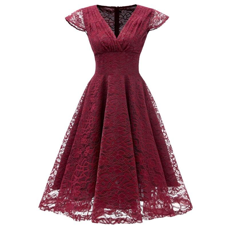 Robe Vintage Récéption Rouge