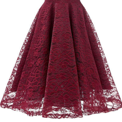 Robe Vintage Récéption Rouge