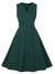 Robe Vintage Réception Verte