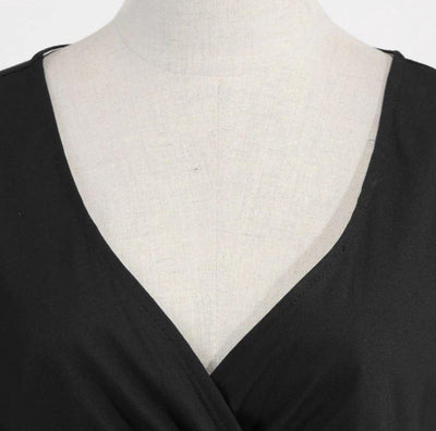 Robe Vintage Rockabilly 50s Noir
