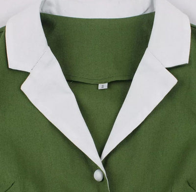Robe Vintage Rockabilly 50s Vert