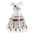 Robe Vintage Rockabilly Dentelle Blanc