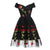 Robe Vintage Rockabilly Dentelle Noir