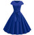 Robe Vintage Romantique Bleue