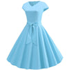 Robe Vintage Romantique Ciel