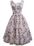 Robe Vintage Rose Brodée