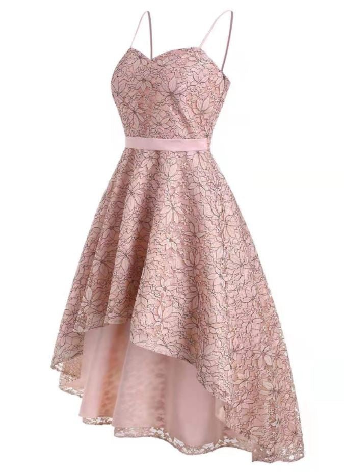 Robe Vintage Rose Broderie