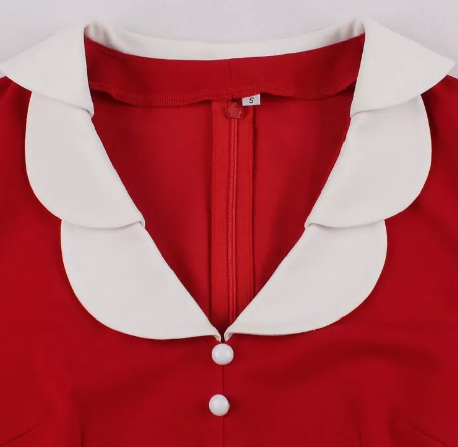 Robe Vintage Rouge Passion