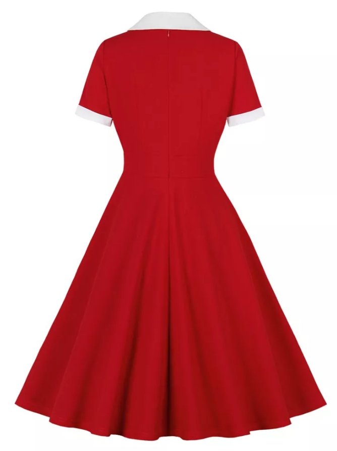 Robe Vintage Rouge Passion