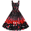 Robe Vintage Saint Valentin Coeurs