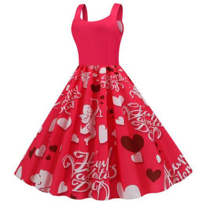 Robe Vintage Saint Valentin Cupidon