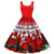 Robe Vintage Saint Valentin Roses