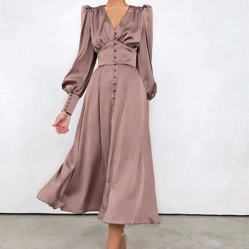 Robe satin vintage online