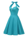 Robe Vintage Sexy Pin Up Ciel