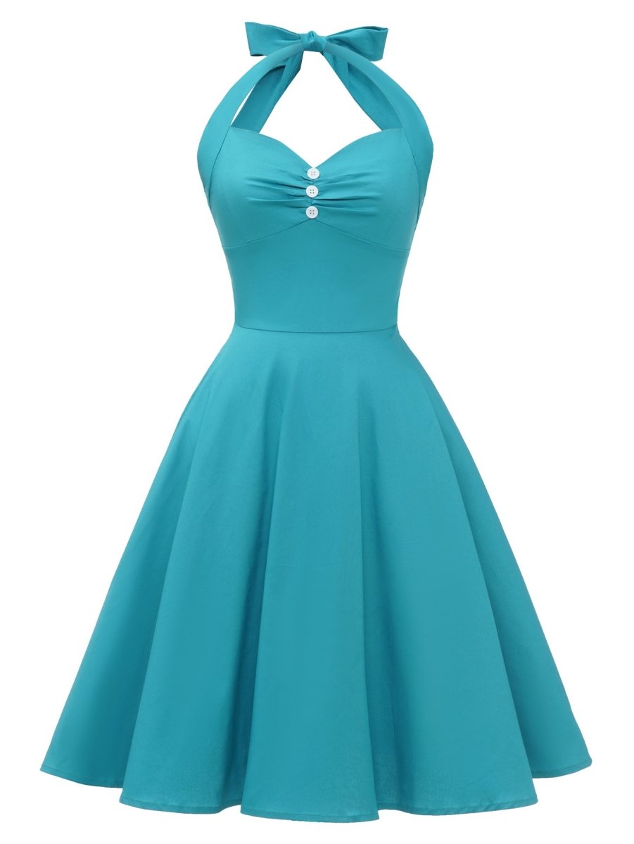 Robe Vintage Sexy Pin Up Ciel