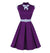 Robe Vintage Sexy Purple Chemise