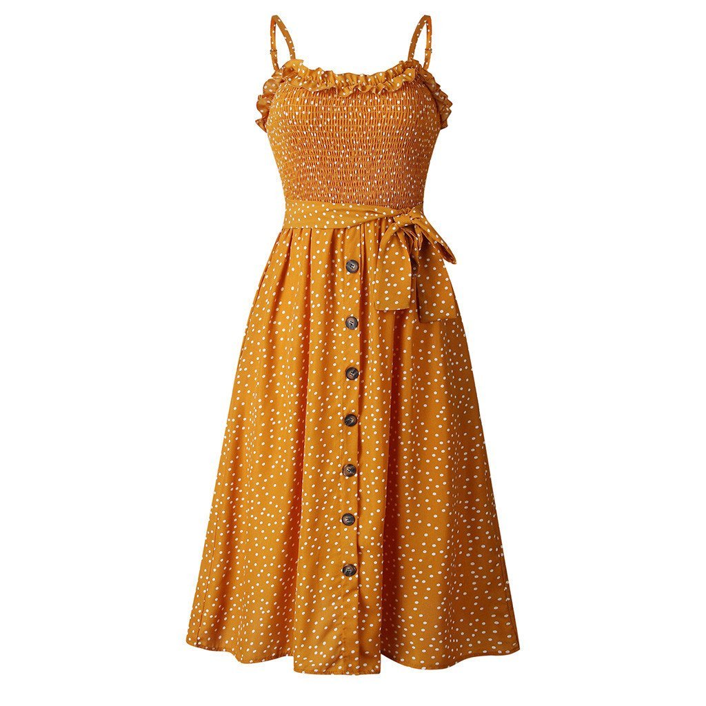 Robe Vintage Sixties Jaune