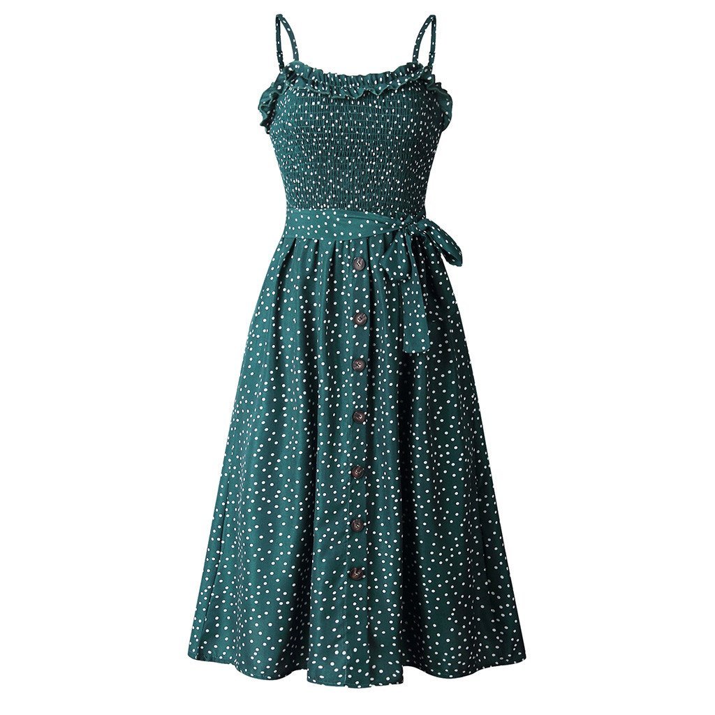 Robe Vintage Sixties Vert