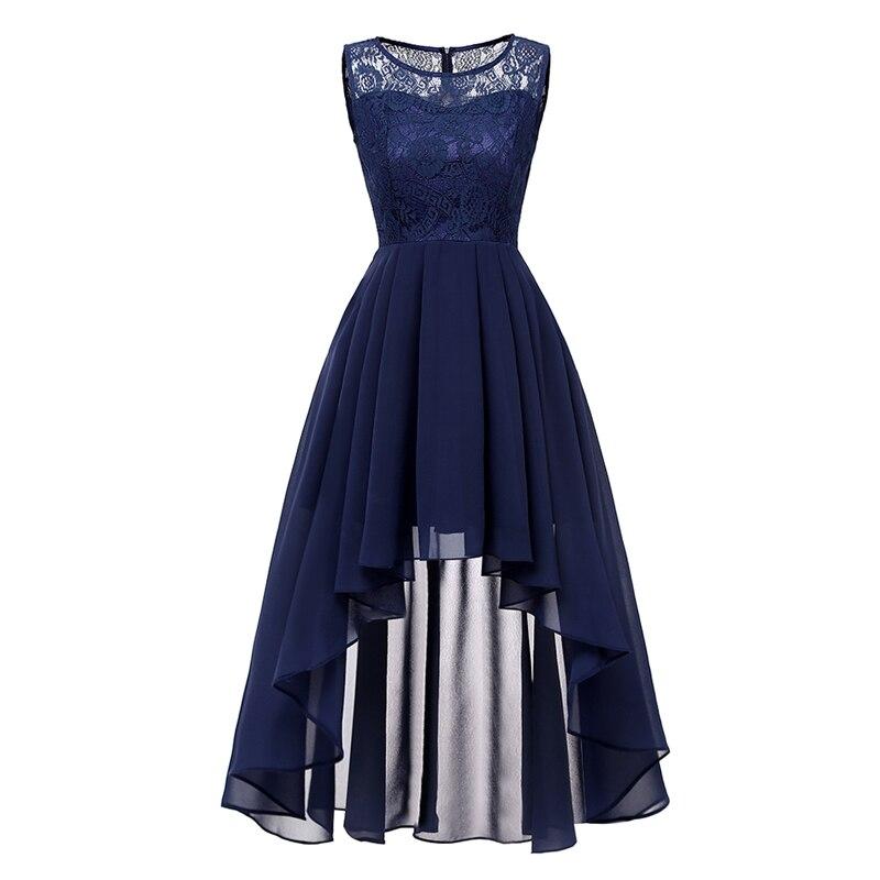 Robe Vintage Soirée Chic Marine