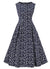 Robe Vintage Taille Haute Marine