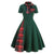 Robe Vintage Tartan Vert