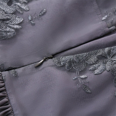 Robe Vintage Tendance Gris