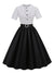 Robe Vintage Tendance Noir