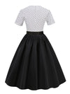 Robe Vintage Tendance Noir