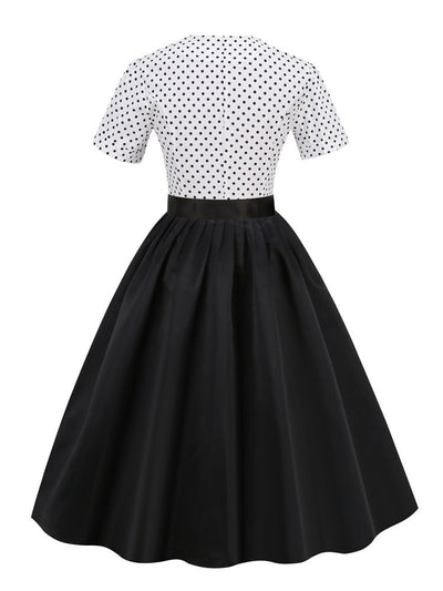 Robe Vintage Tendance Noir