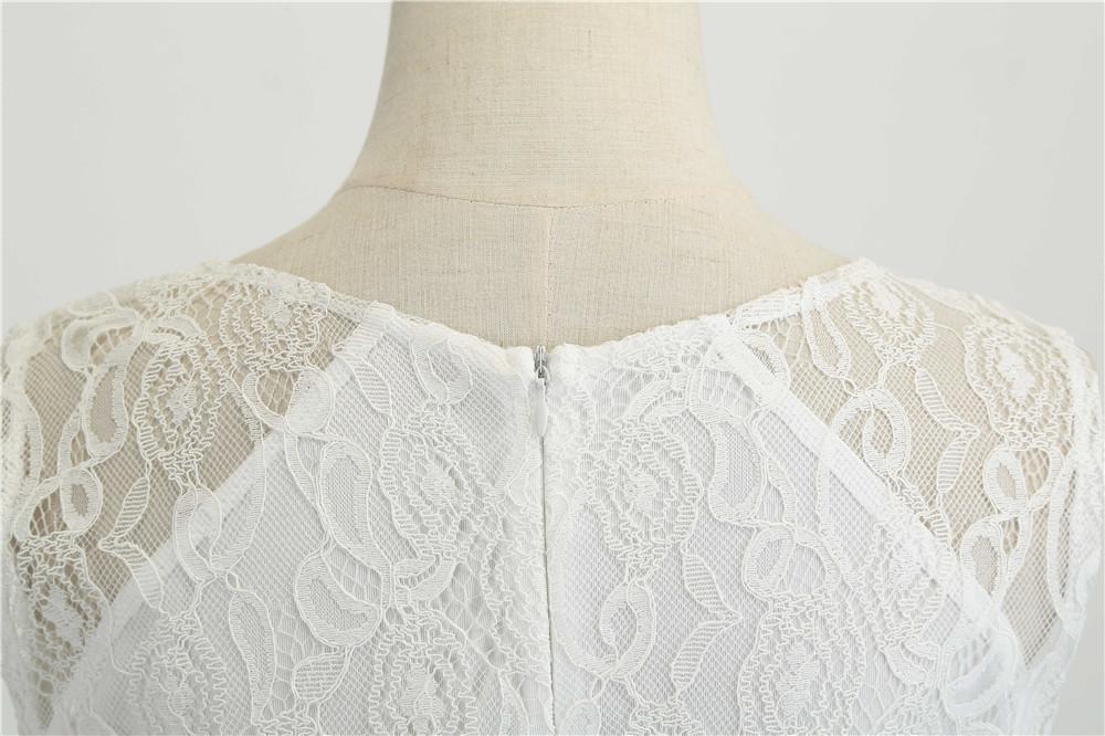 Robe Vintage Trapeze Blanc