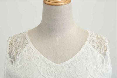 Robe Vintage Trapeze Blanc