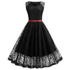 Robe Vintage Trapeze Noir