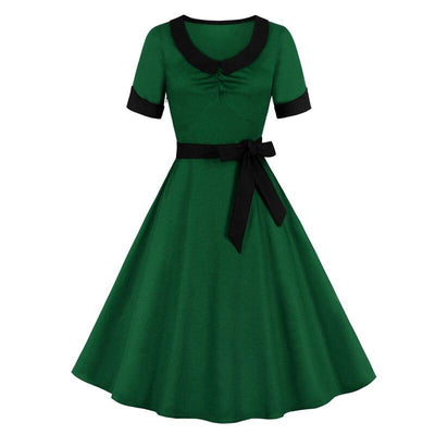 Robe Vintage Verte