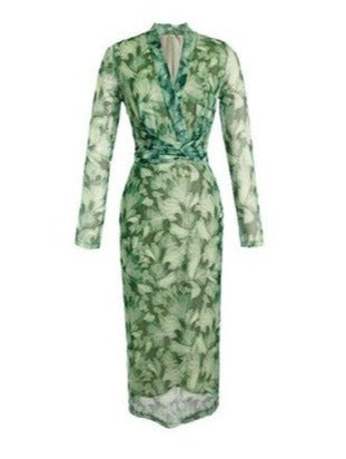 Robe Vintage Verte Années 40