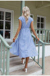 Robe Vintage Vichy Bleu