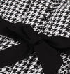 Robe Vintage Vichy Noire et Blanche