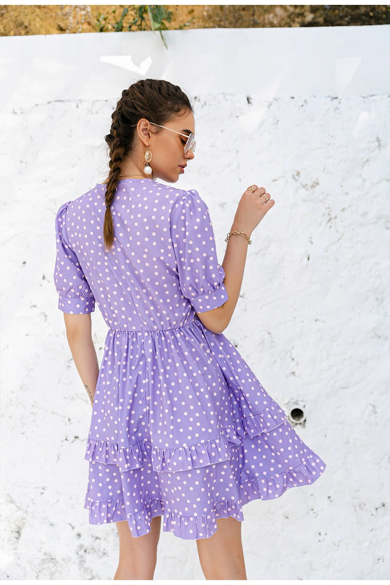 Robe Vintage Violette