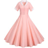 Robe Vintage 50s Rose