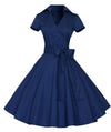 Robe Vintage Année 50 Bleu