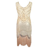 Robe Vintage Années 20 Beige