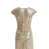 Robe des Années 20 Beige