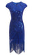 Robe des Années 20 Bleu